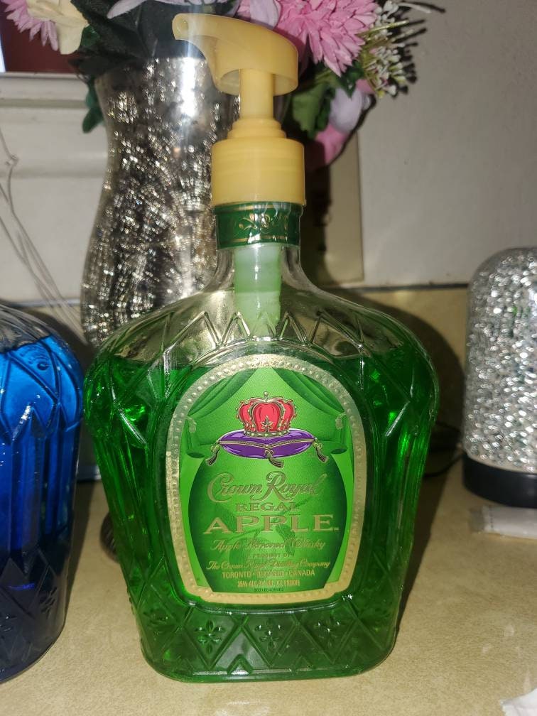 Crown royal soap dispenser