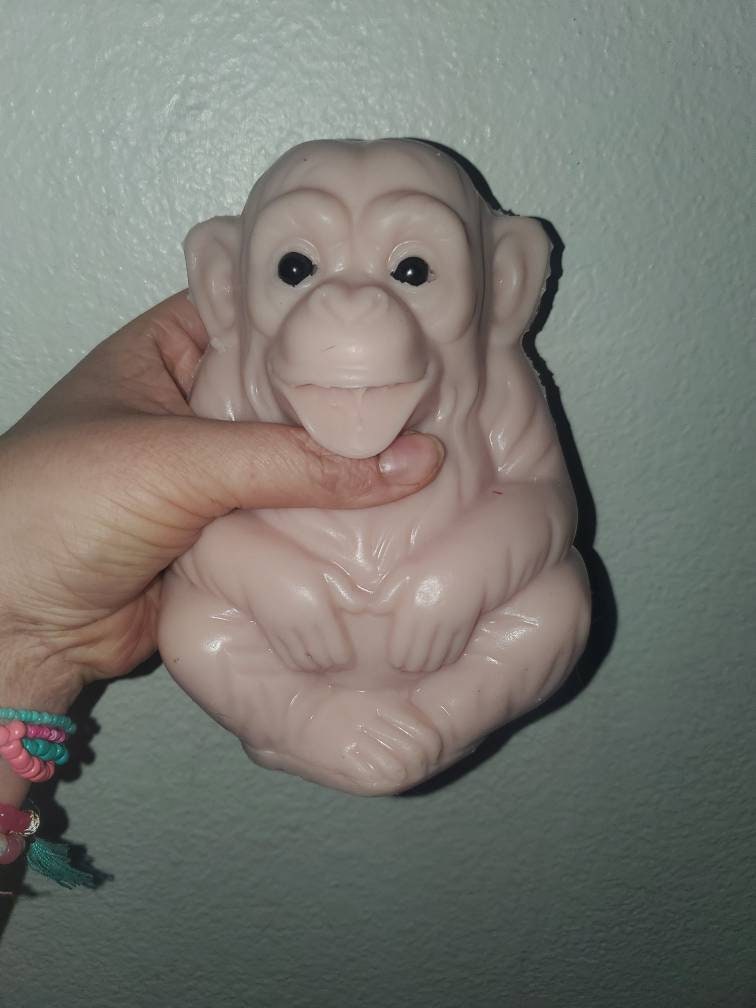 Full body silicone baby monkey ape