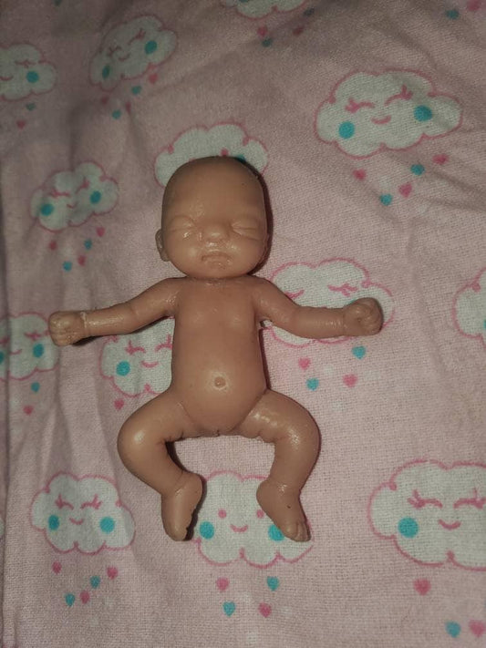 Full body silicone baby 4"