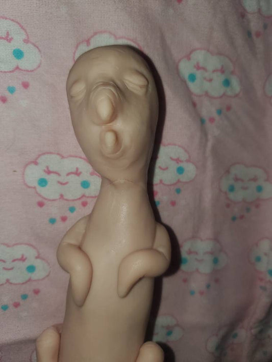 Full body silicone 7" birdy baby blank