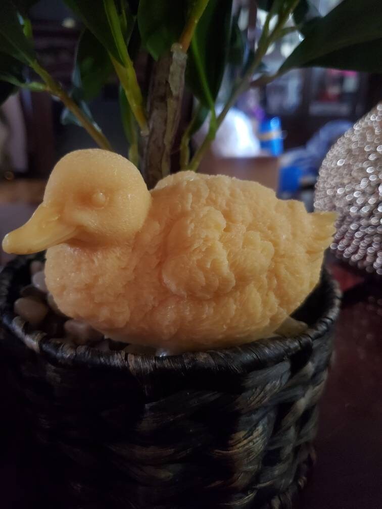 Silicone baby duck ducky you choose color 4.5"
