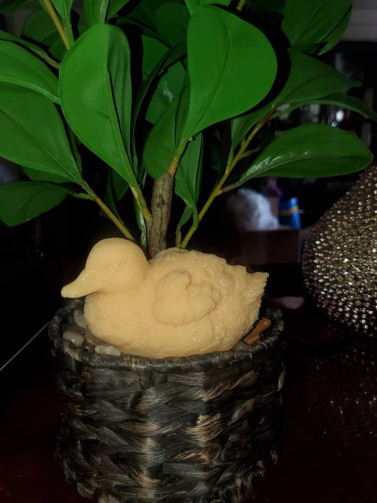 Silicone baby duck ducky you choose color 4.5"