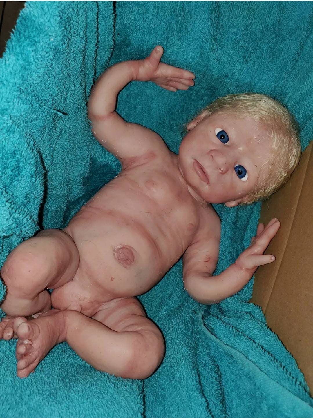 Full body silicone baby 18" lior dacey