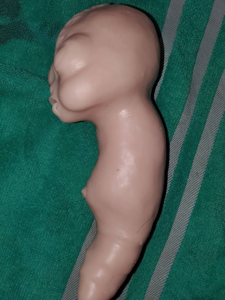 9" full body silicone baby caterpillar