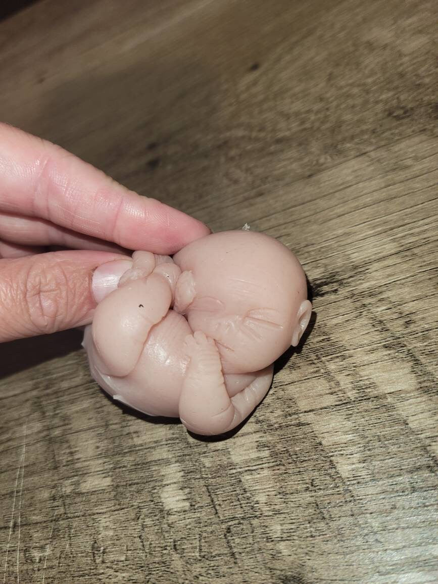 3" silicone baby