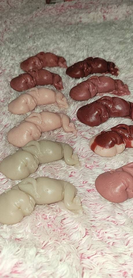 13 week silicone baby fetus memorial baby