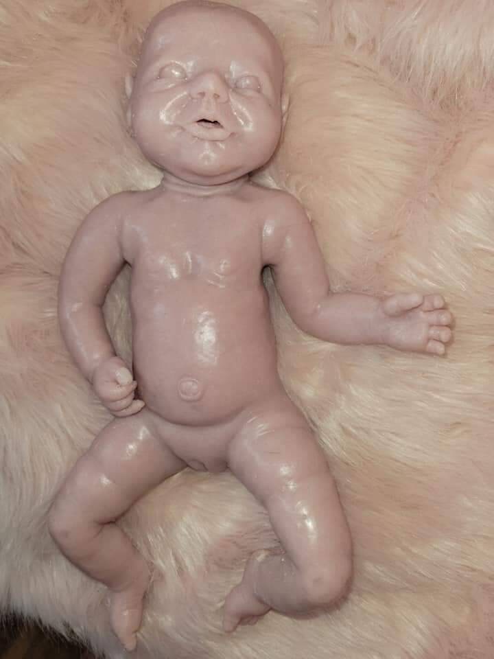 18" 5.5lbs maisy full body silicone baby