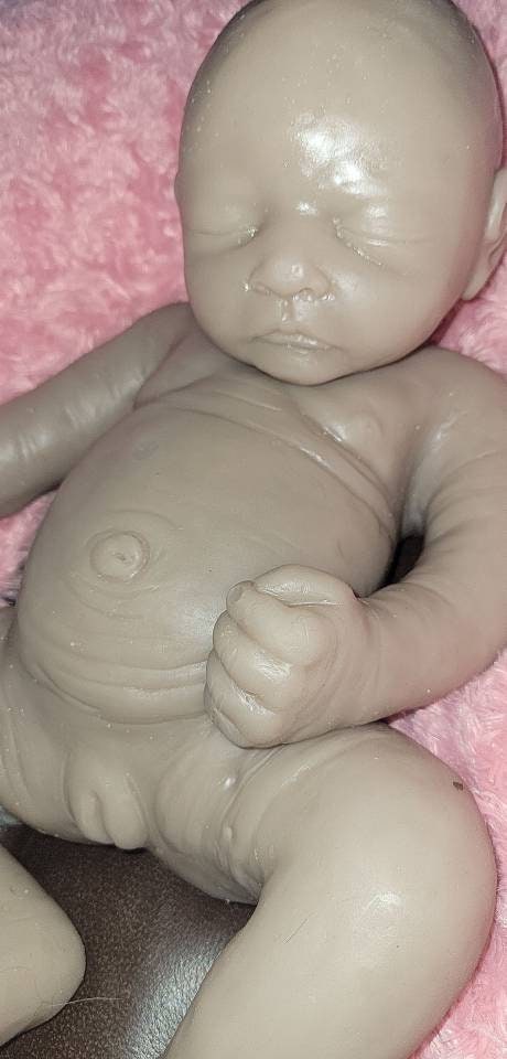 Full Body Silicone Baby Girl 18" chassie