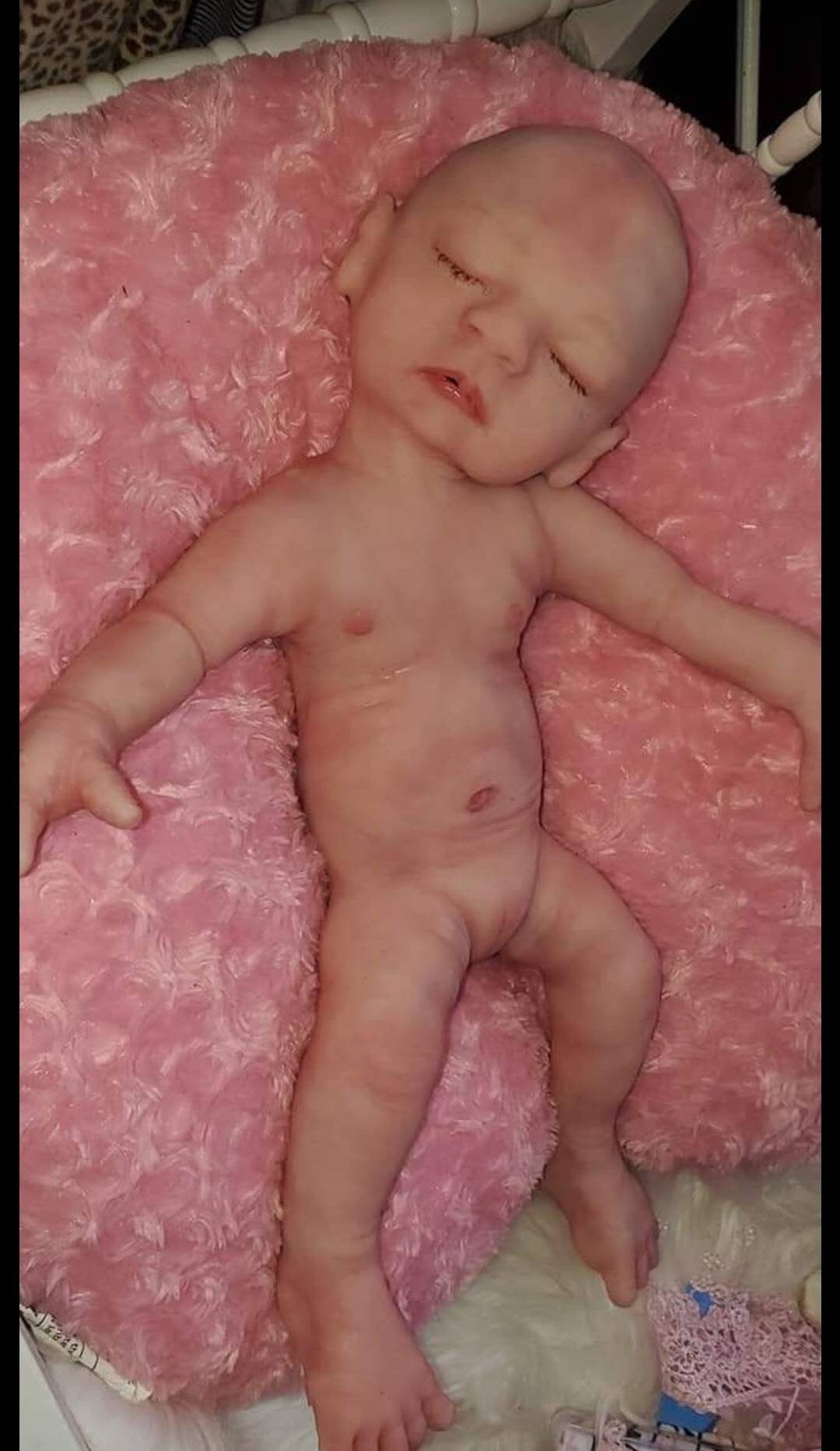 Full Body Silicone Baby 19" Essa senaa
