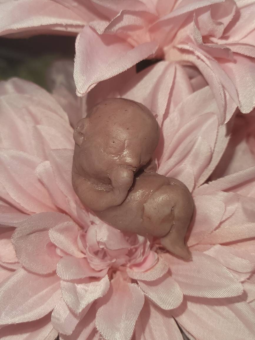 13 week gestational fetus silicone baby