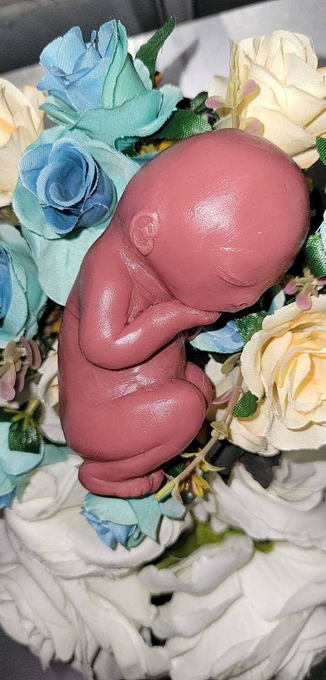 20 week gestational fetus memorial silicone baby