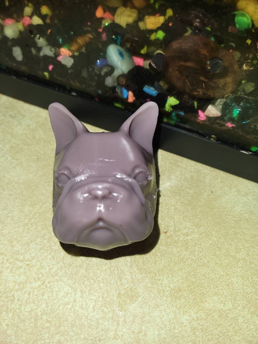Silicone dog head