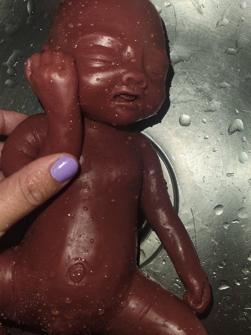 26 week gestational silicone fetus born too soon memorial baby girl