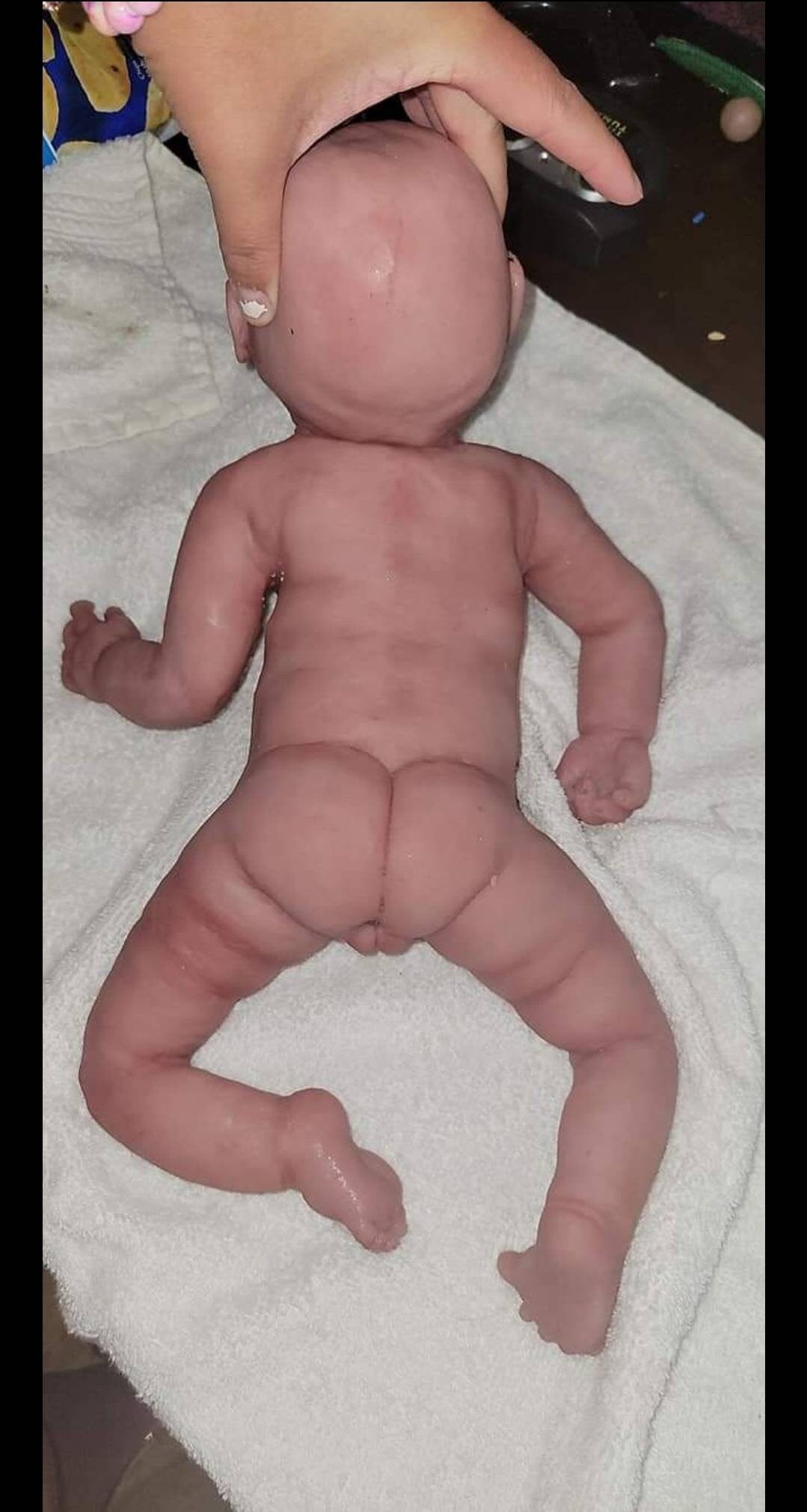 Full Body Silicone Baby 18" Maisy