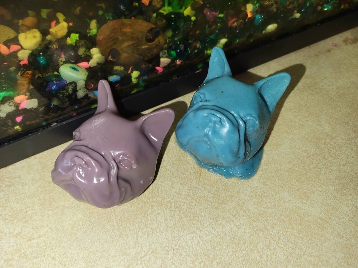 Silicone dog head