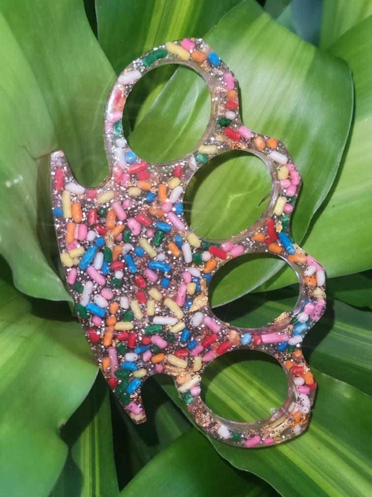 Resin paper weights with glitter or sprinkles or custom!