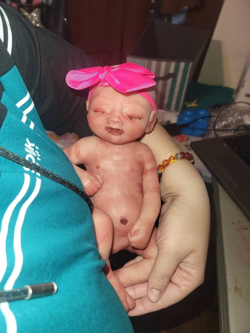 26 week gestational silicone fetus born too soon memorial baby girl