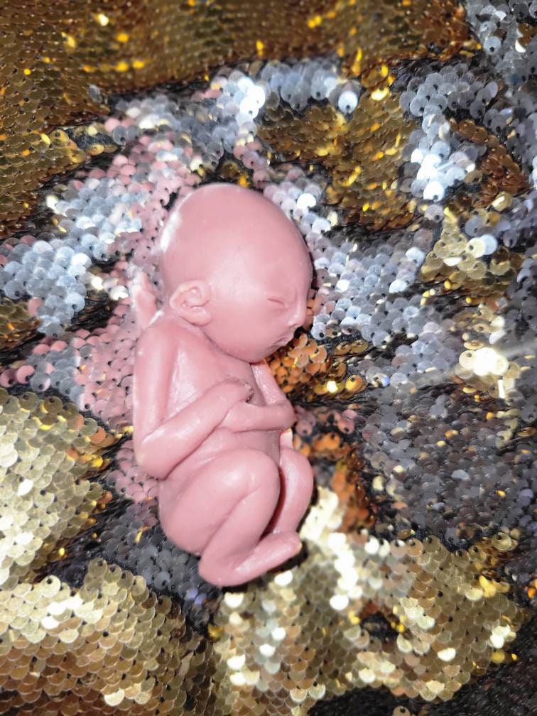 19 week silicone memorial fetus baby
