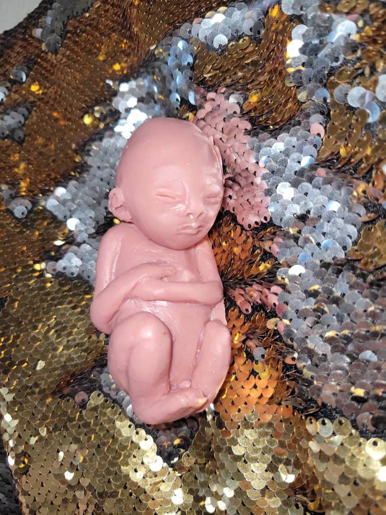 19 week silicone memorial fetus baby