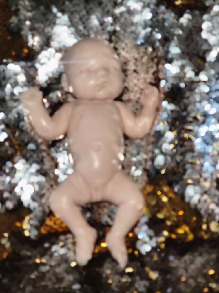 Full Body Silicone mini baby 5.5" girl