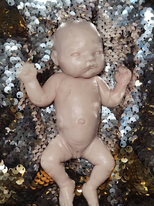 Full Body Silicone mini baby 5.5" girl