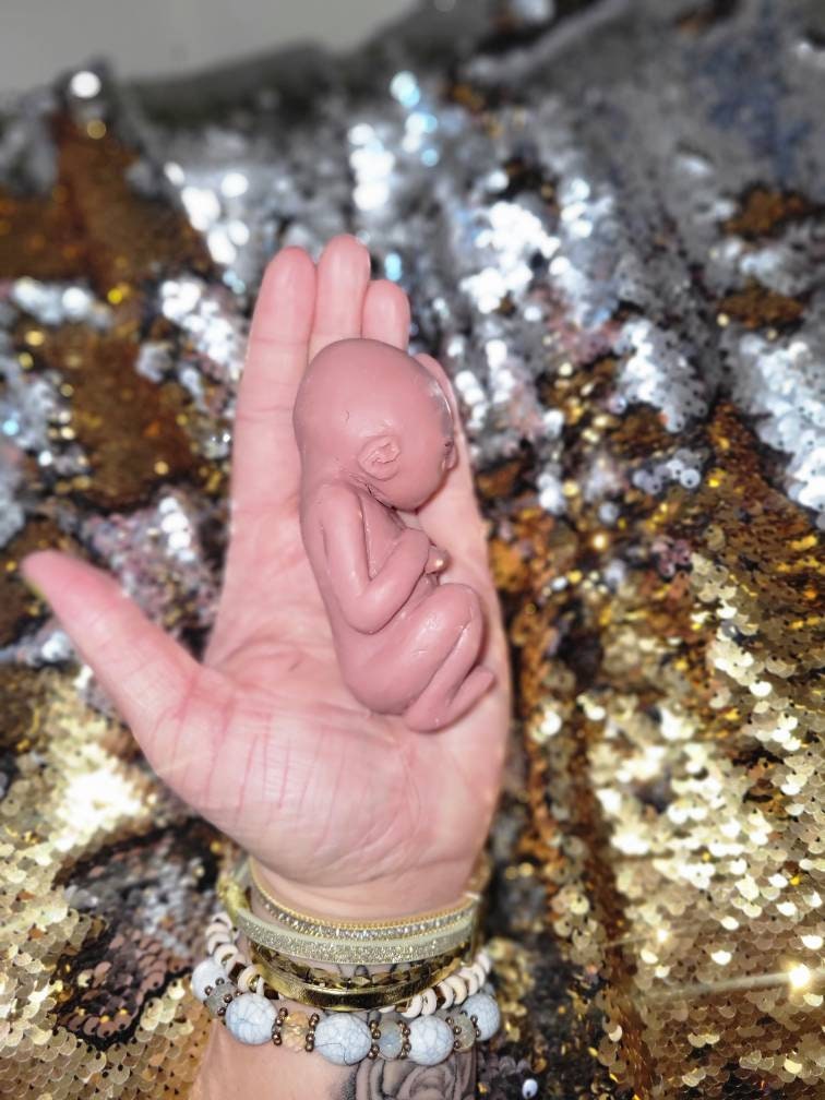 19 week silicone memorial fetus baby