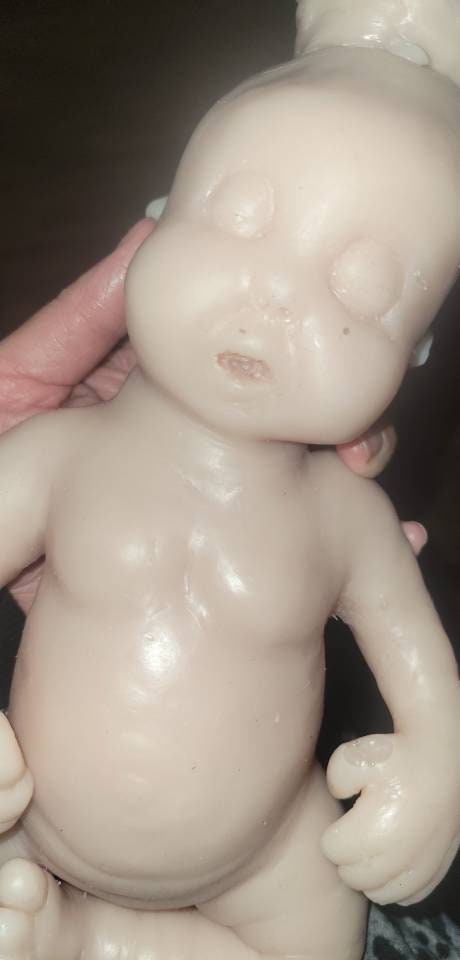 Full body silicone baby changaling 12" preemie cute