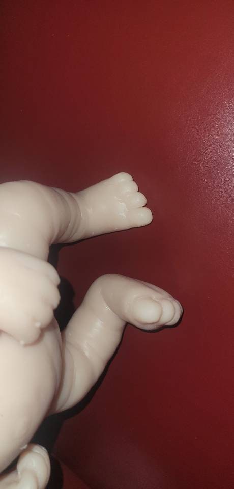 Full body silicone baby changaling 12" preemie cute