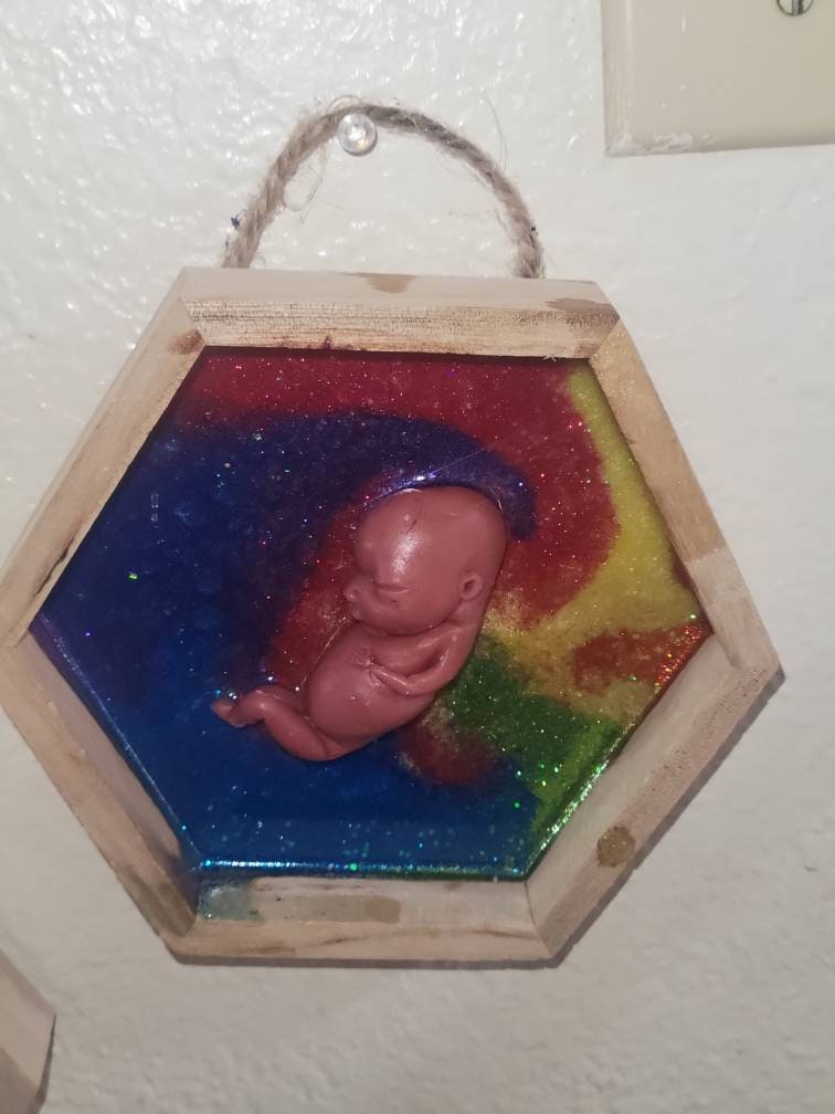 Custom to order silicone memorial wall art