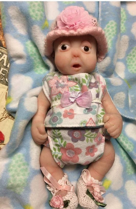 Changeling full body silicone elf baby 12" preemie