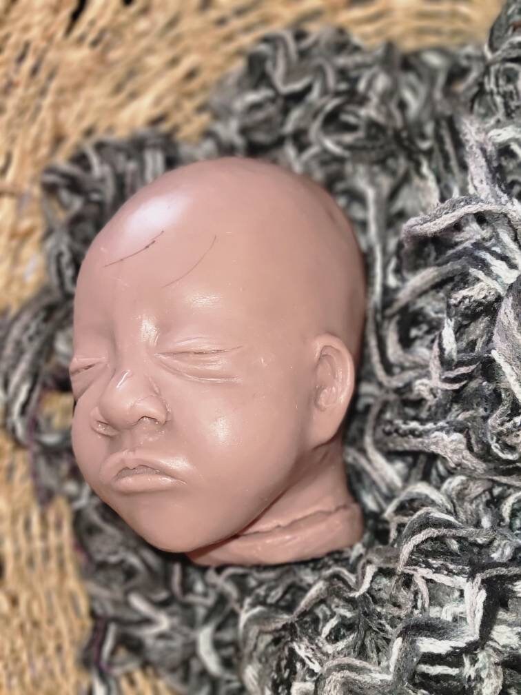 1 silicone surprise head blank unpainted