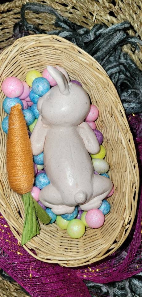 Silicone baby bunny rabbit 5"