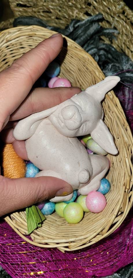 Silicone baby bunny rabbit 5"
