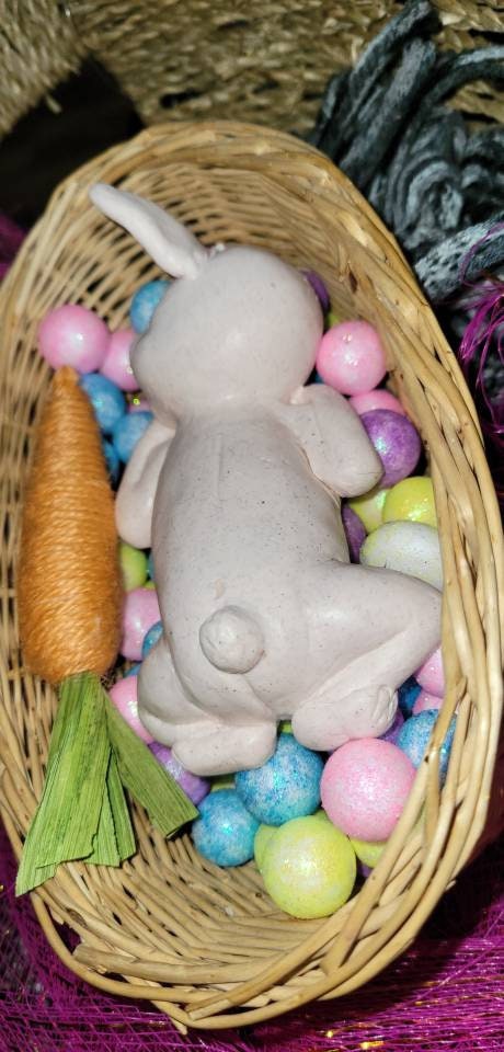 Silicone baby bunny rabbit 5"