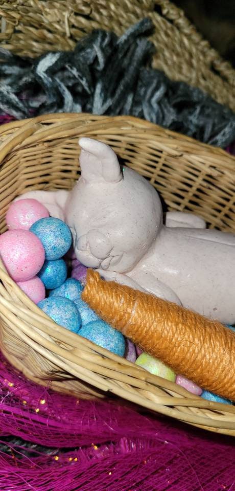 Silicone baby bunny rabbit 5"