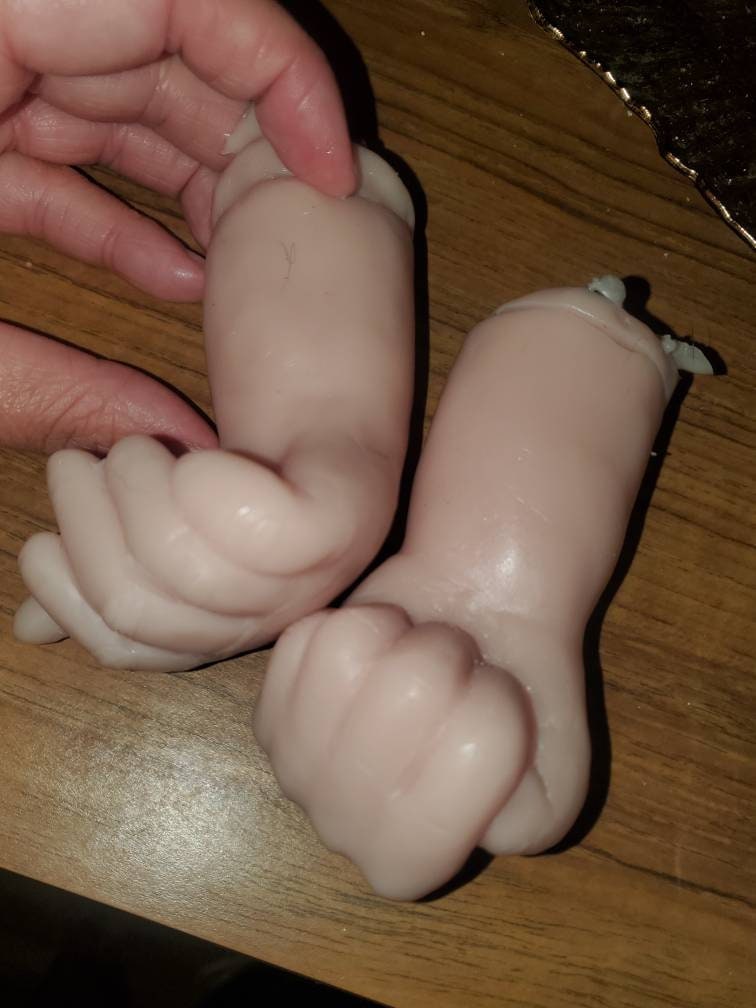 Silicone baby head Lillian by Terry quinn 20"