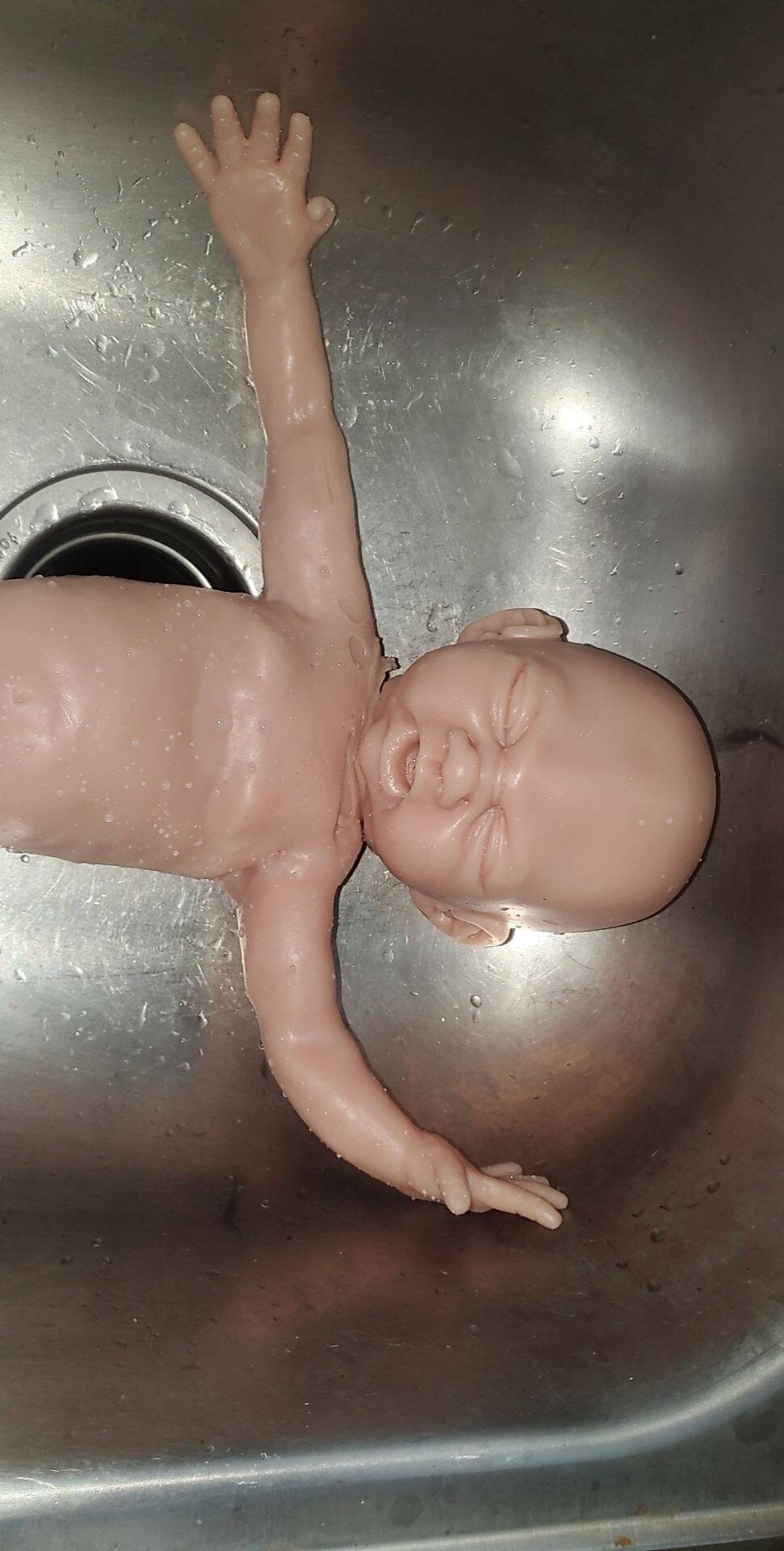Full Body Silicone Baby trista 17" preemie
