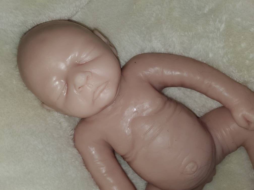 Full Body Silicone Baby Girl 18" chassie