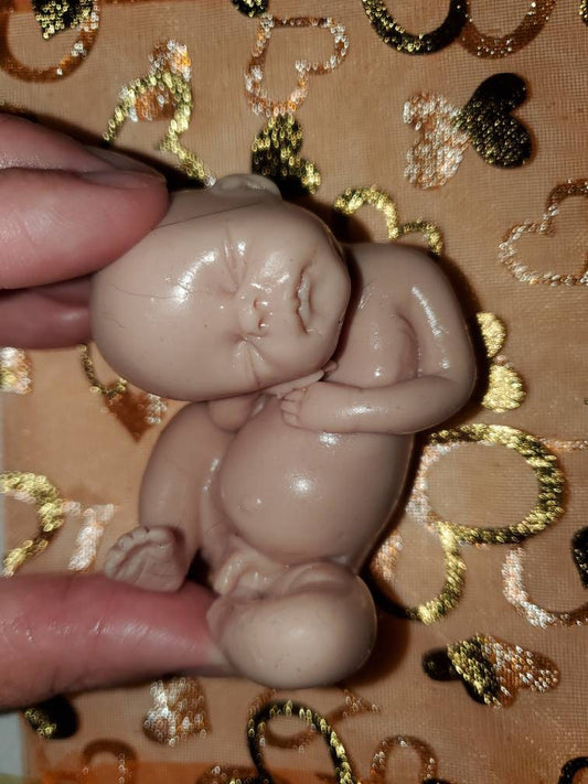 4" silicone memorial baby or mini newborn baby