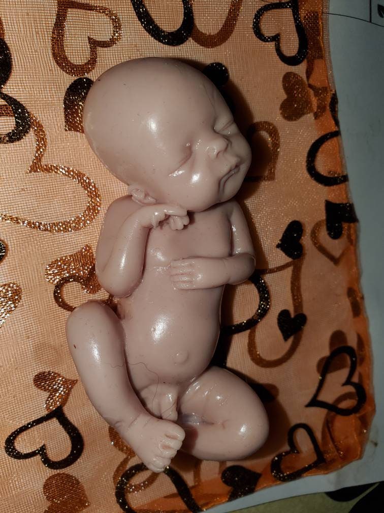 4" silicone memorial baby or mini newborn baby