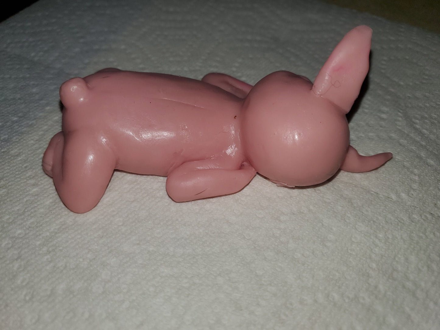 Silicone baby bunny rabbit 5"