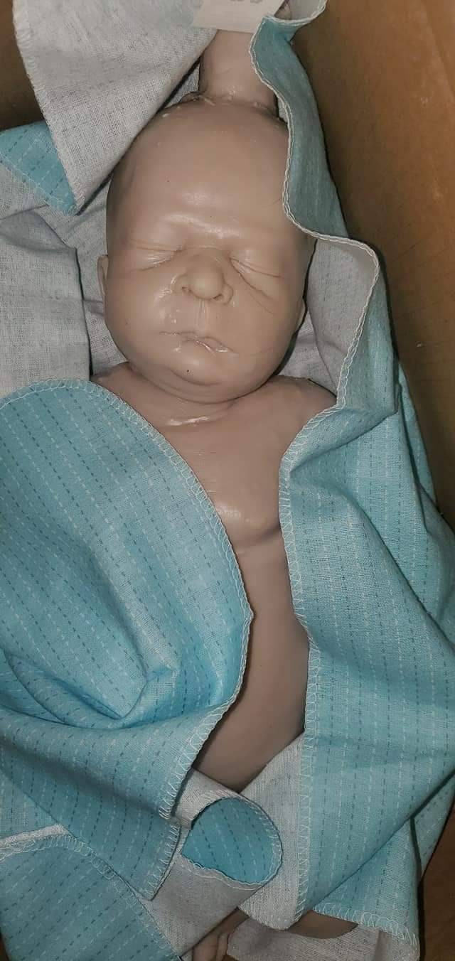 Full Body Silicone Baby remmy 21" can be boy or girl boo boo baby
