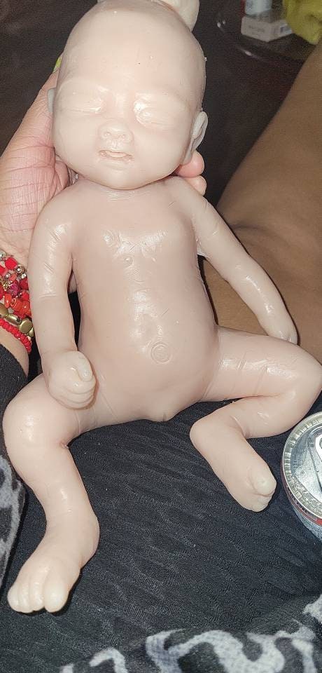 Full Body silicone baby preemie 12" Olivia