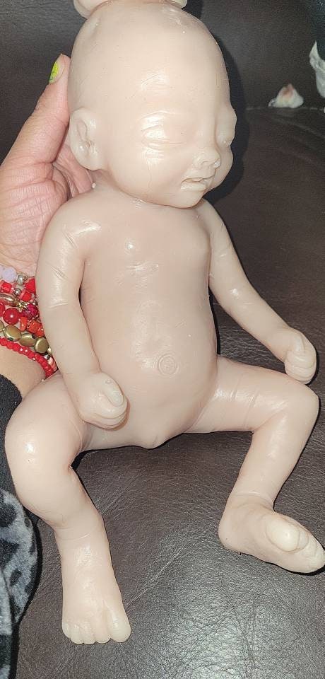 Full Body silicone baby preemie 12" Olivia