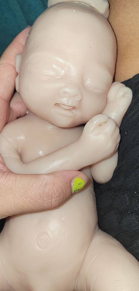 Full Body silicone baby preemie 12" Olivia