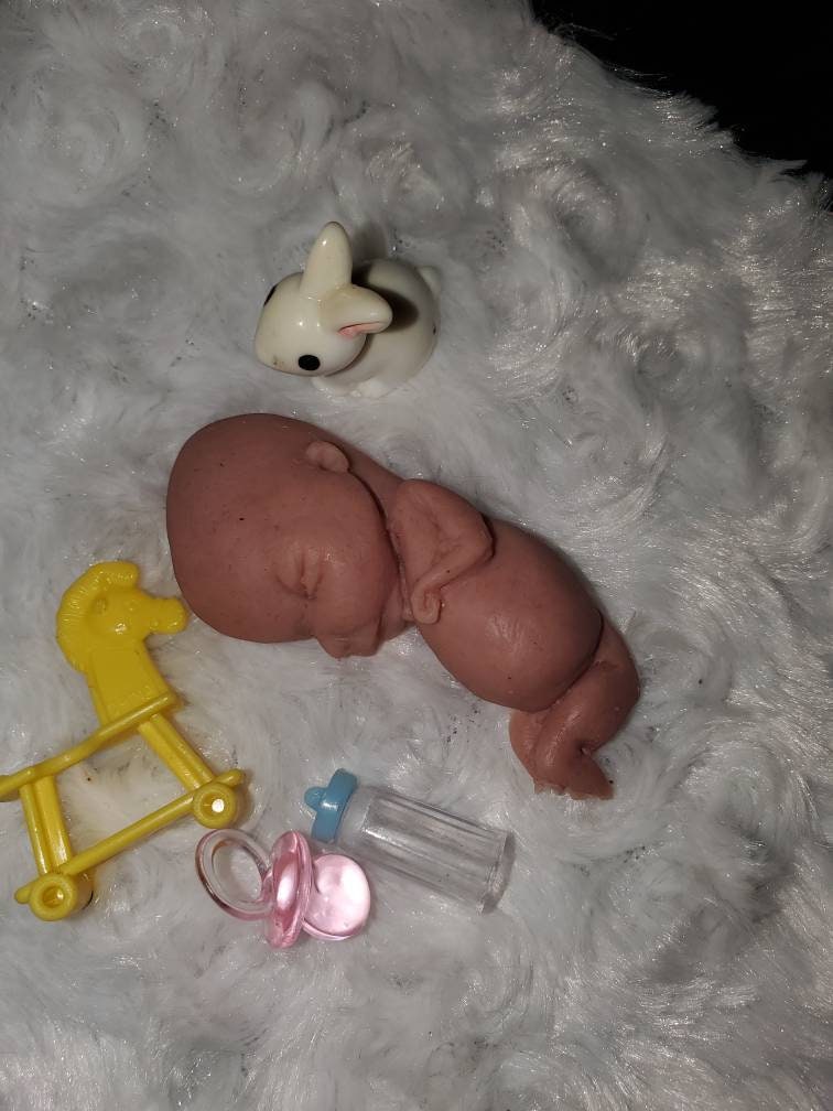 12 week gestation fetus memorial baby silicone baby keepsake