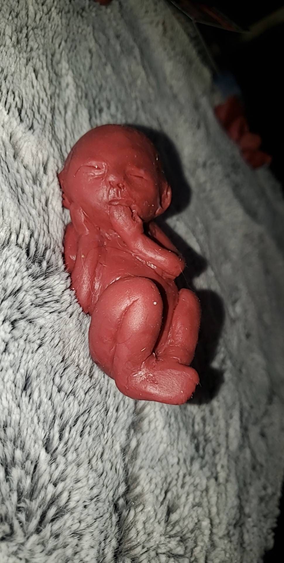 19 week silicone memorial fetus baby