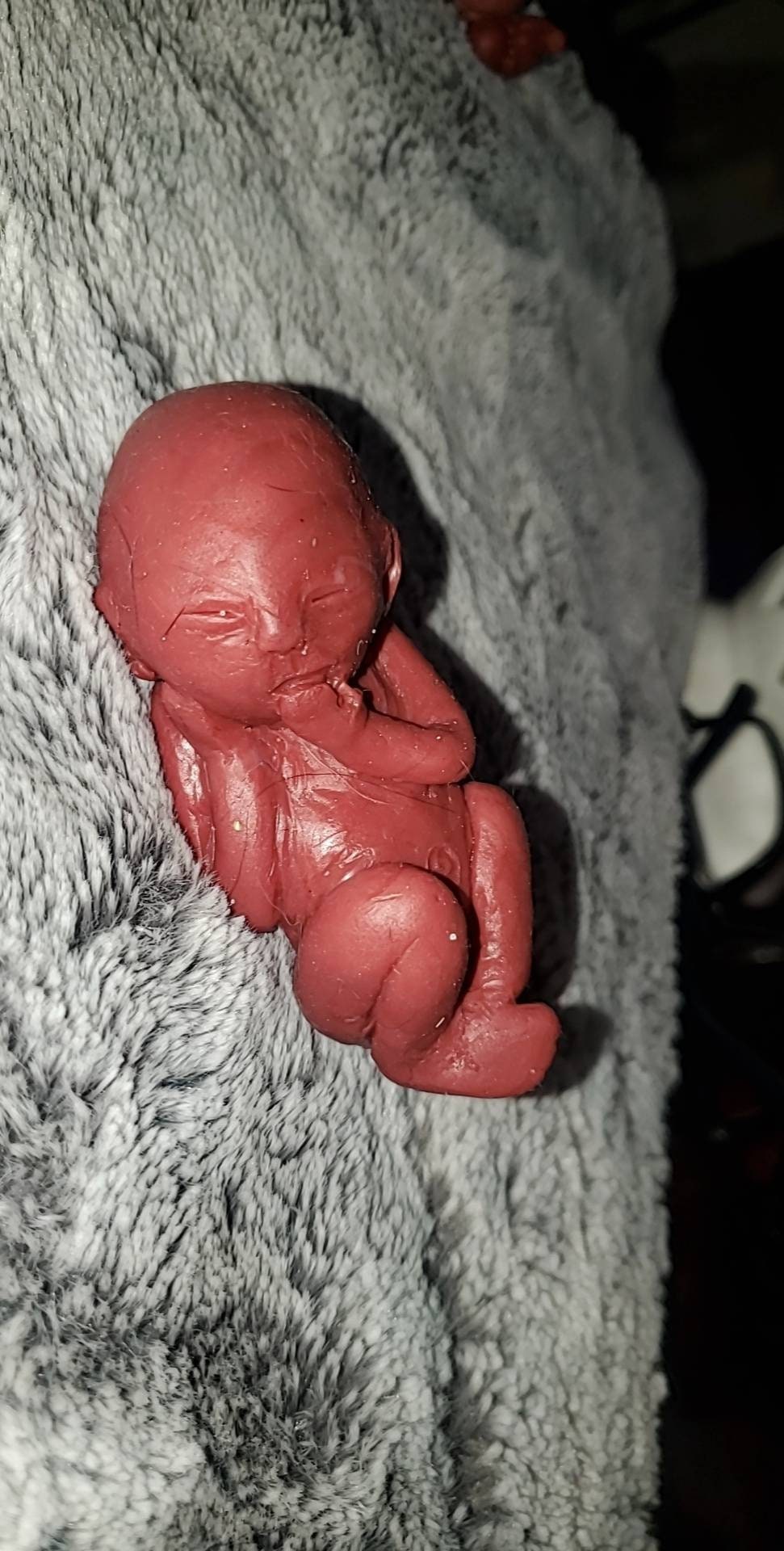 19 week silicone memorial fetus baby
