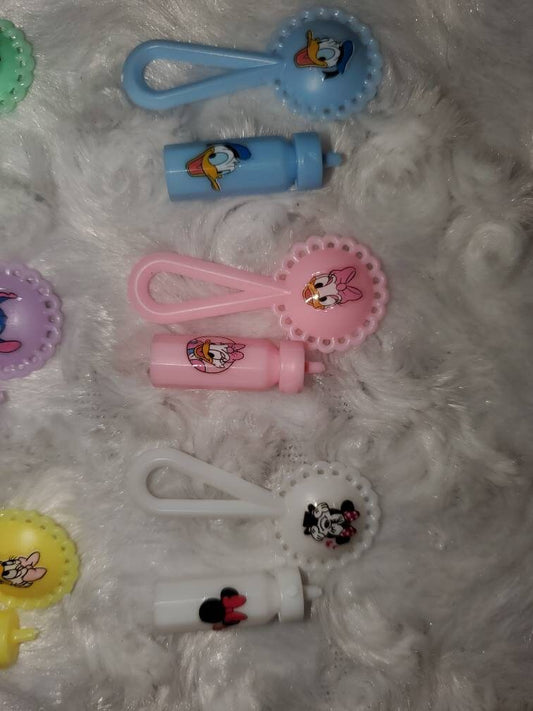 Miniature bottle and rattle for micro preemie silicone babies or reborn baby