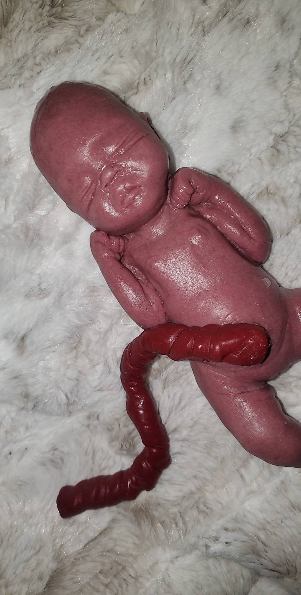 9" Full Body silicone baby Nevea 21 week gestation memorial baby born too soon